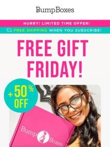 Wrap up the year with FREE GIFT FRIDAY