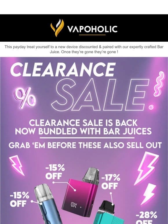Yay! January Pay Day Deals & Clearance