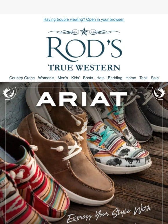 Your Everyday Essential: Ariat Hilo Casual Shoes!