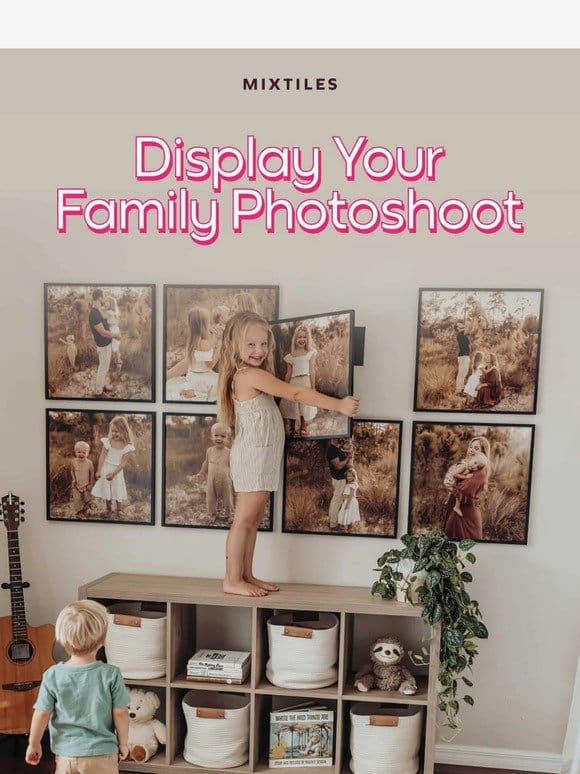 Your family photoshoot deserves the spotlight ✨