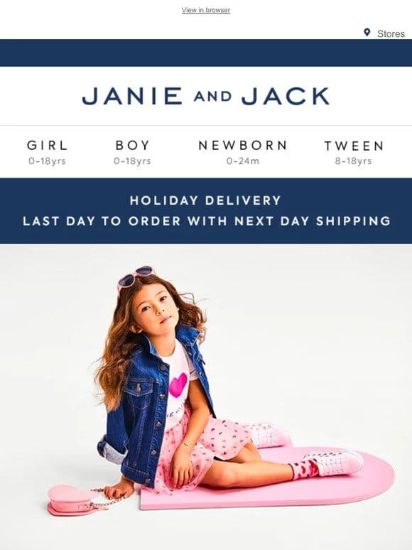 Your (very) last chance for holiday delivery