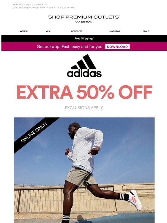 adidas extra 50% Off