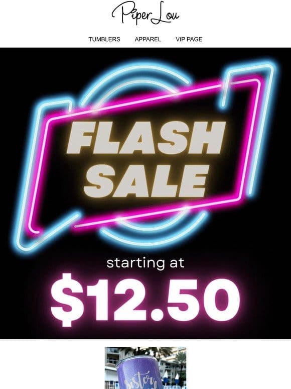 Flash Sale ✨