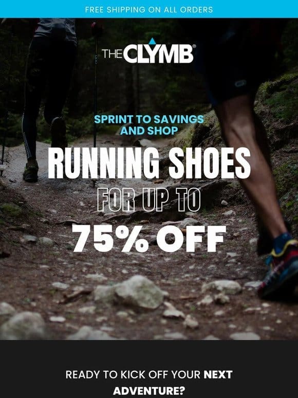 ‍♀️ Sprint to Savings: Up to 75% OFF Running Shoes  ‍♀️