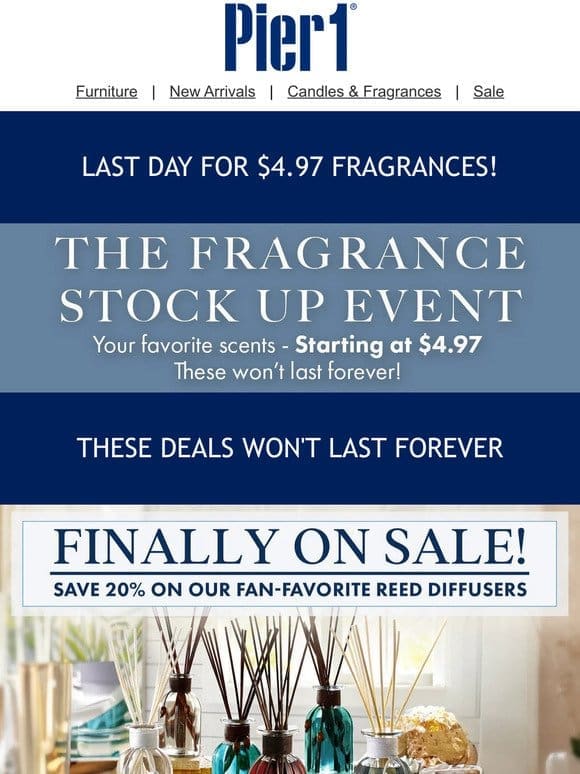 ⏰ Only $4.97 Today! Last Call for These Fragrance Deals.