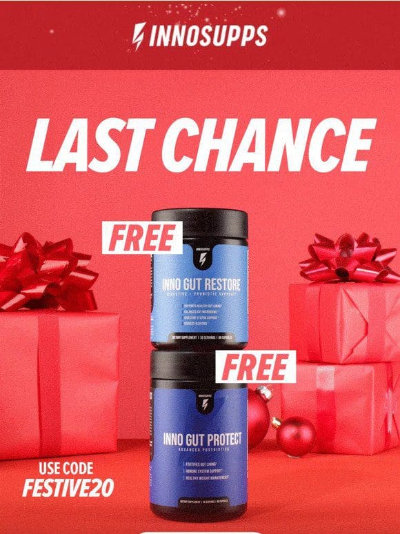 ⏰ Only Hours Left to Claim Your FREE Gut Health Products!