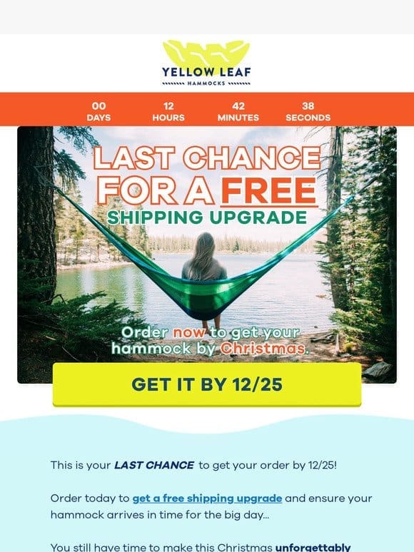 ⏰⏰⏰ ENDS TODAY: Free Shipping Upgrade