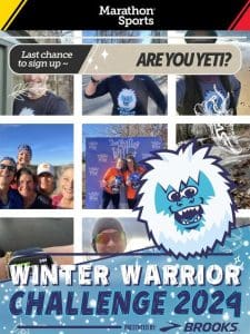 ⚠ LAST CHANCE: WINTER WARRIOR SIGN UPS