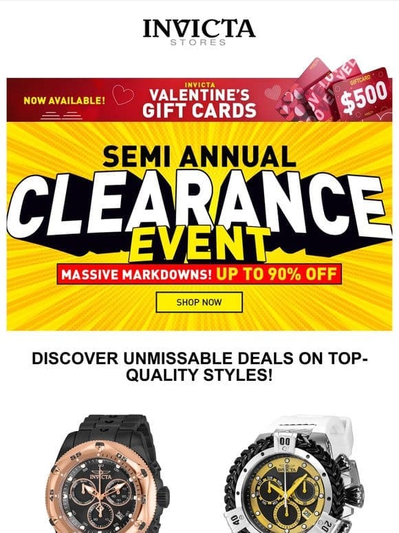 ⚠️SEMI-ANNUAL CLEARANCE Last Hours❗️ HURRY!!!