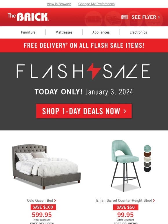 ⚡FLASH SALE | Exclusive 1-day Deals!