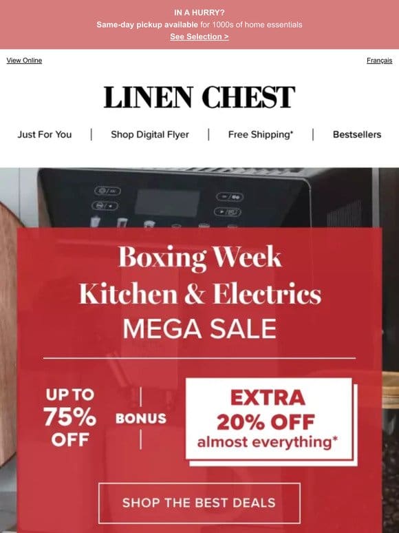 ⚡Kitchen & Electrics BOXING WEEK SALE⚡