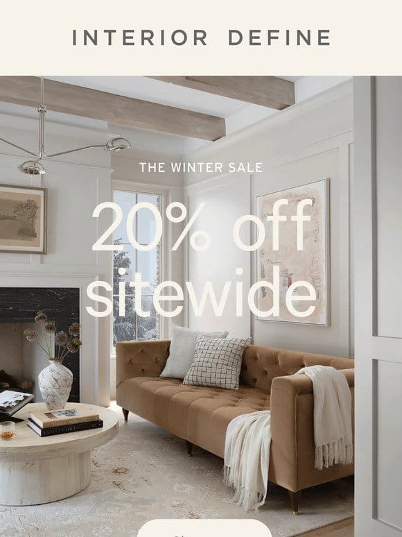 ⚡NOW LIVE: The Winter Sale