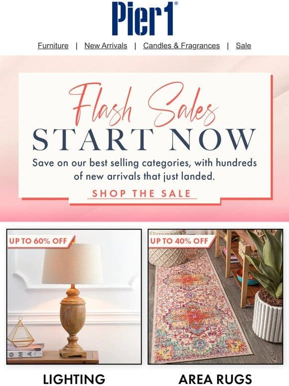 ⚡Up to 80% Off Sitewide Starts Now: Flash Sale Alert!