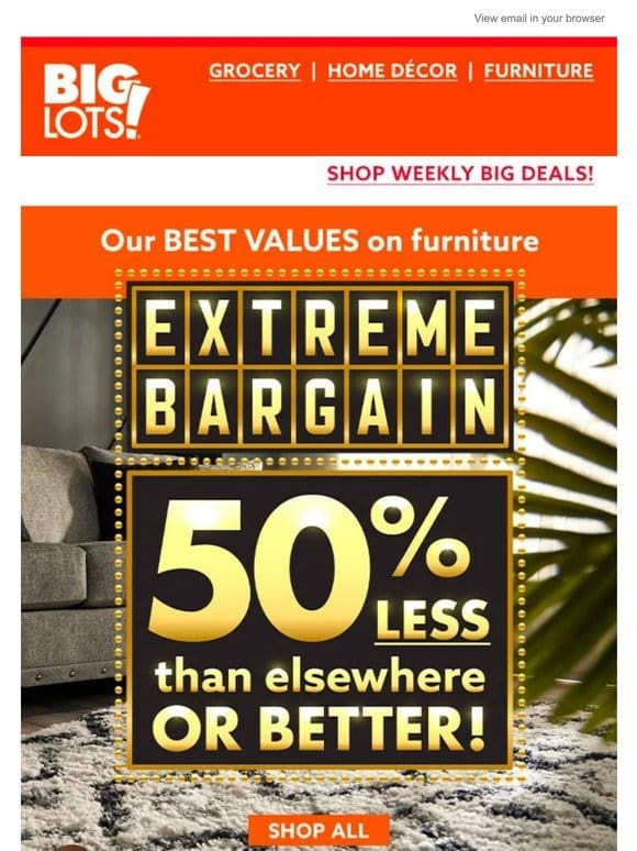 ✨ Extreme Bargains ✨ on furniture & mattresses!