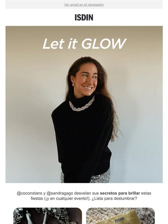 ✨ Psst， tenemos el secreto glow de las influencers