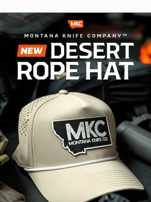 ❌ NEW MKC DESERT ROPE HATS ARE LIVE!