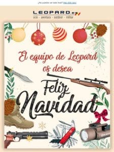 ⭐El equipo de Leopard os desea Feliz Navidad⭐