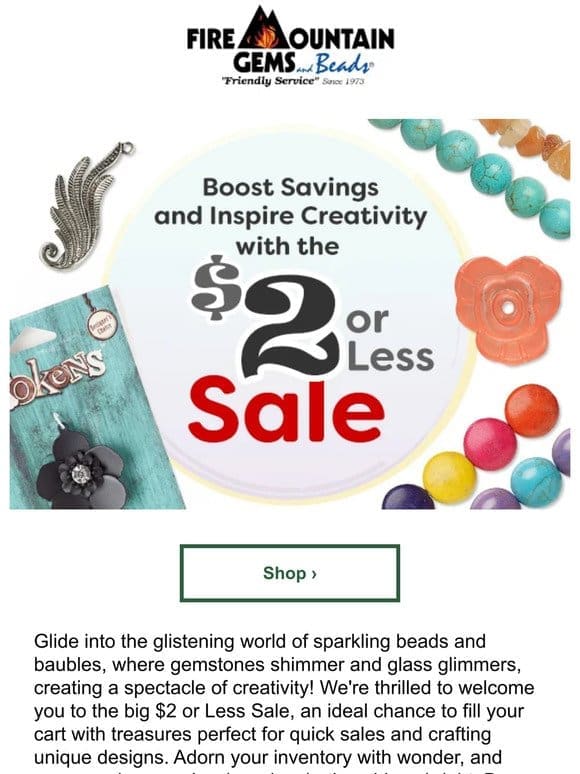 $2 SALE – Boost Your Savings and Have Tons of FUN!