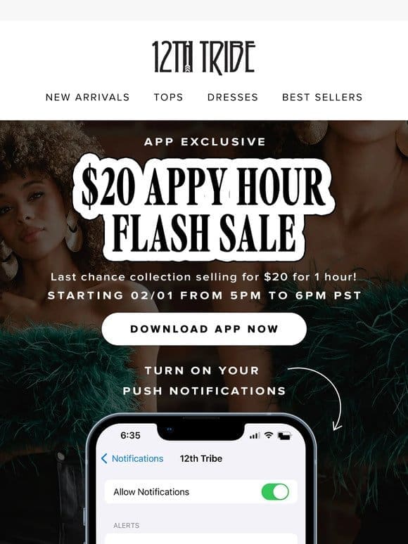 $20 App Sale Starts Now   30 minutes left…
