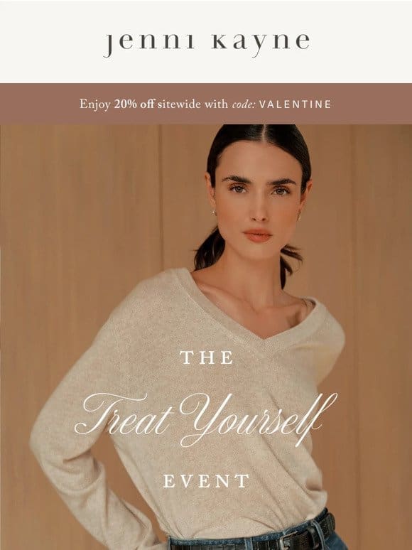 20% Off Essential Sweaters