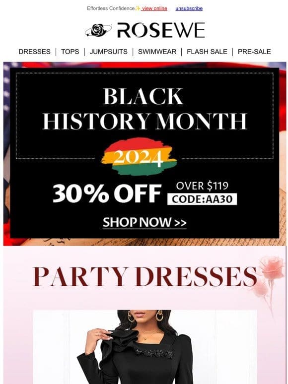 30% OFF: Celebrating Black History Month!