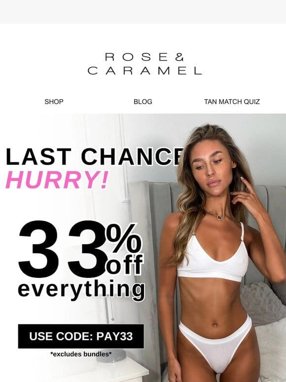33% OFF Continues