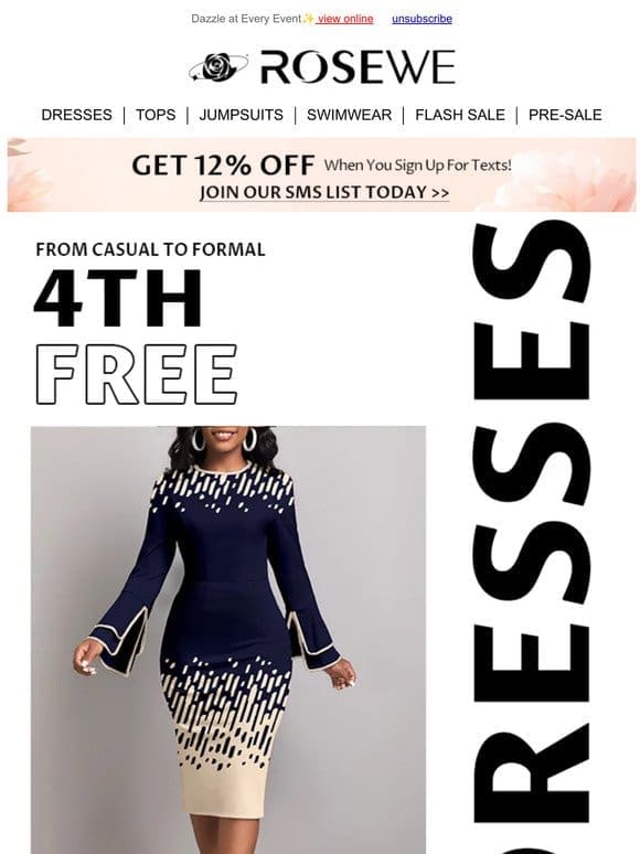 4TH FREE + $19.98 CHURCH ATTIRE | LIMITED TIME