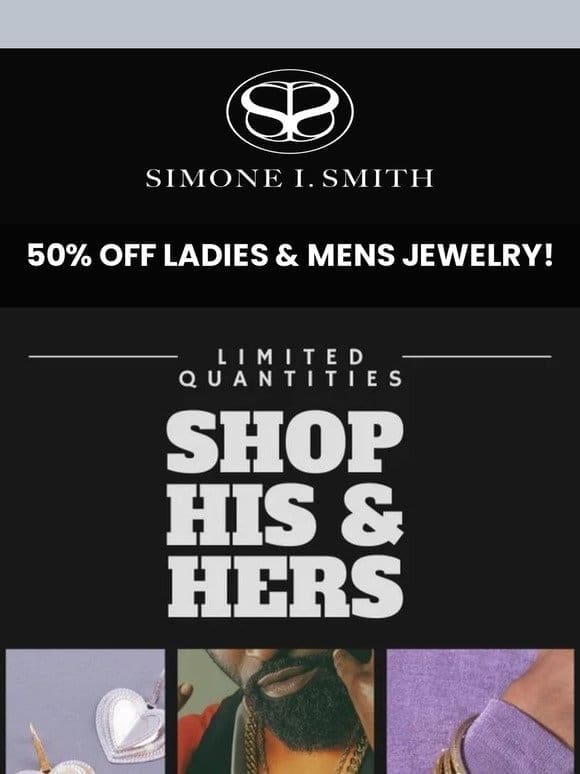 50% Off All SIS and Majesty Jewelry!