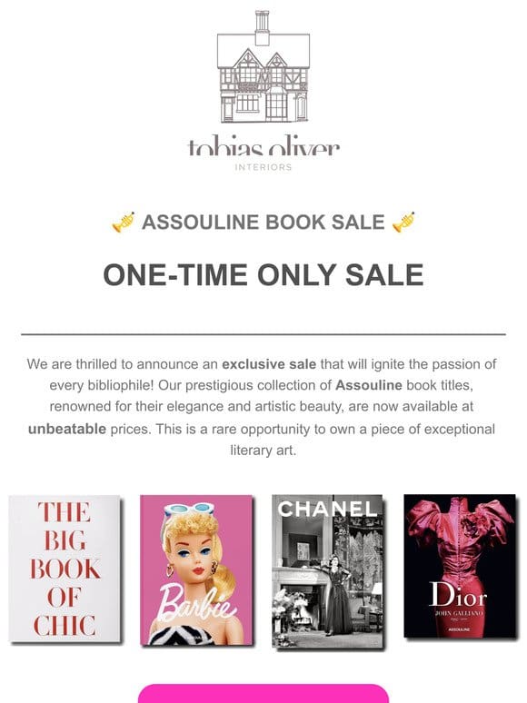 ASSOULINE BOOK SALE