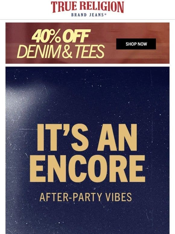 After-Party Fits Up To 40% Off