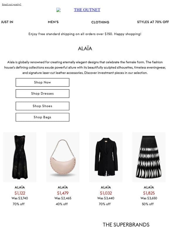 Alaïa’s alluring creations