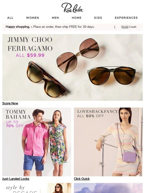 All $59.99  ️s Jimmy Choo & Ferragamo