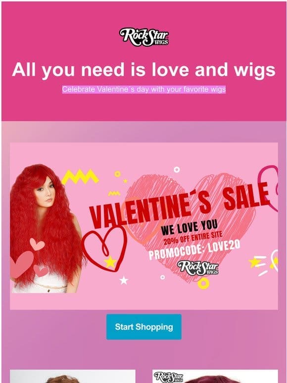 All you need is LOVE and Wigs