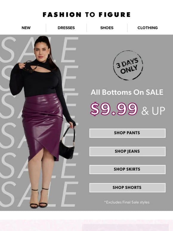 Amazing Deals on Bottoms – $20 & Under! “