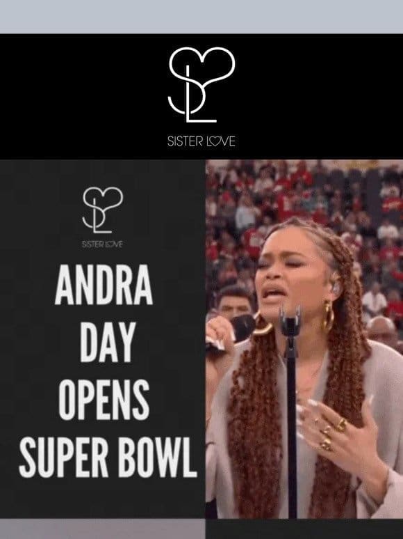 Andra Day Kicks Off Superbowl In Sister Love Hoops!