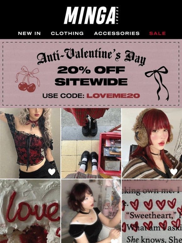 Anti-Valentine’s Sale is On!