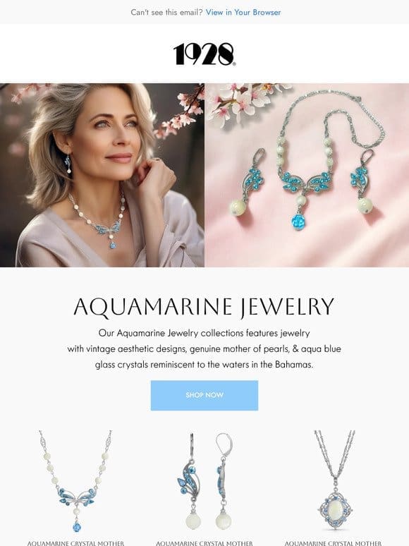 Aquamarine Jewelry Collection