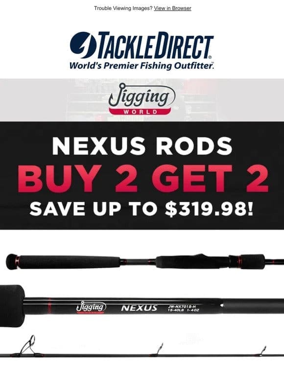 B2G2 FREE Jigging World Nexus Rods