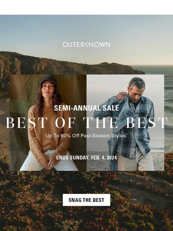 Best of Sale–Up to 60% Off