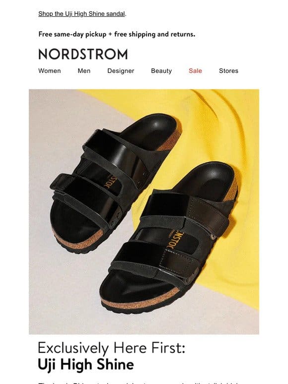 Birkenstock: new & here first