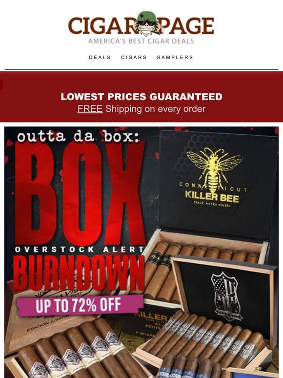 Box beatdown. 99 sweet deals!