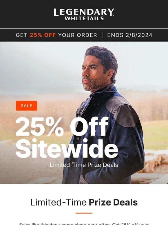 Bundle Up! 25% Off Sitewide