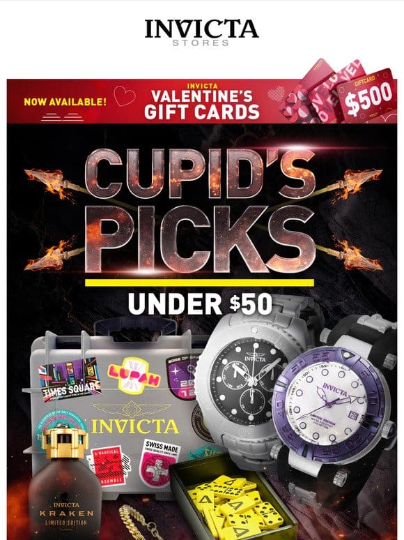 CUPID’S PICKS Watches UNDER $50❗️❤️‍