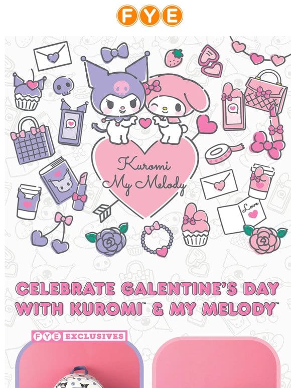 Celebrate Galentine’s With Kuromi & My Melody!