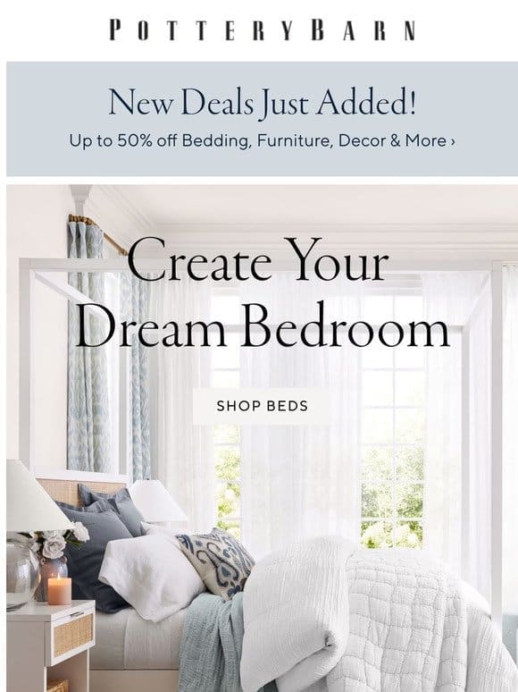 Create your dream bedroom