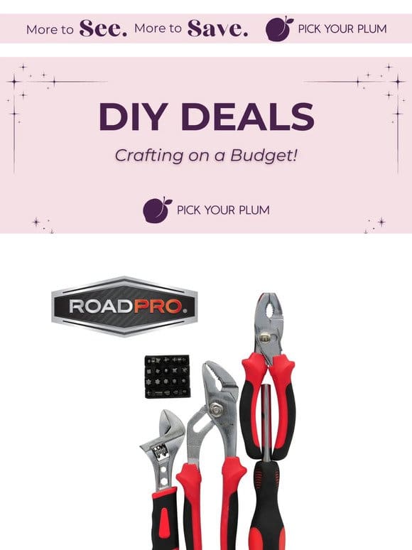 DIY Deals Knocking on Your Inbox!