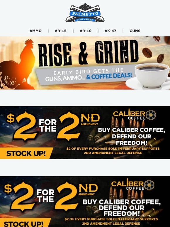 Deal Of The Week | New Caliber Coffee 9mm Medium Roast 72 Pod bundle!
