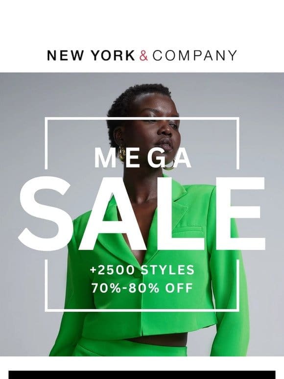 Did Someone Say Over 2500 Styles 70%-80% Off?