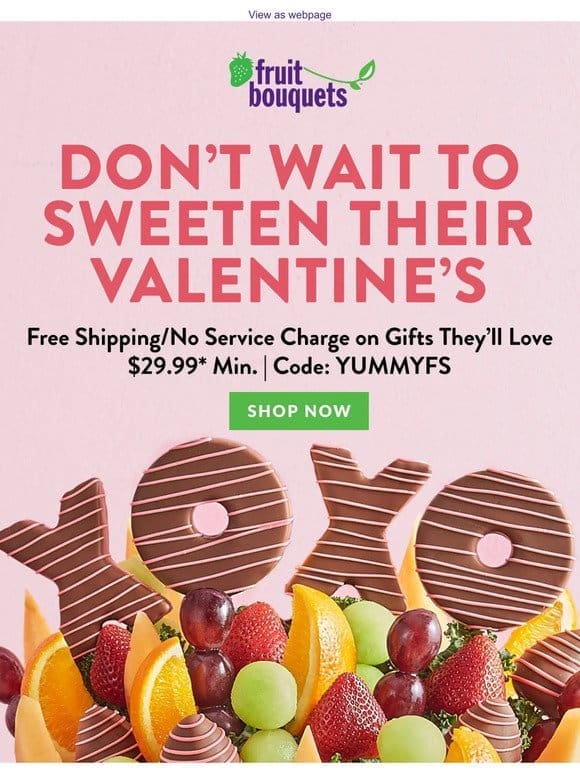 Don’t Delay: Valentine’s FREE Delivery is Ending Soon!