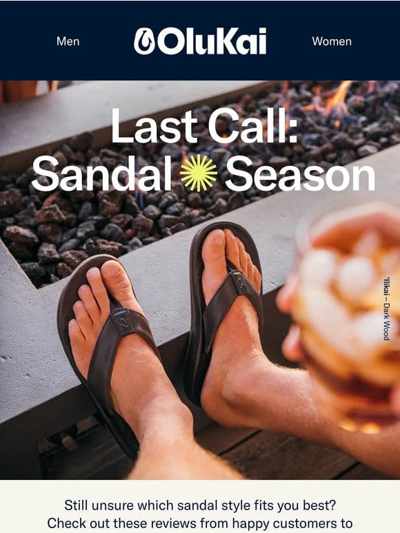 Don’t Miss Out On Sandal Season This Year